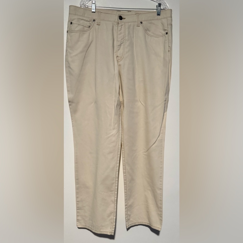 Cubavera Men's Cream Chinos